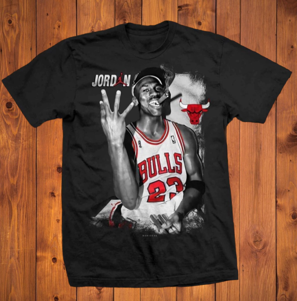 Remera de michael jordan sales