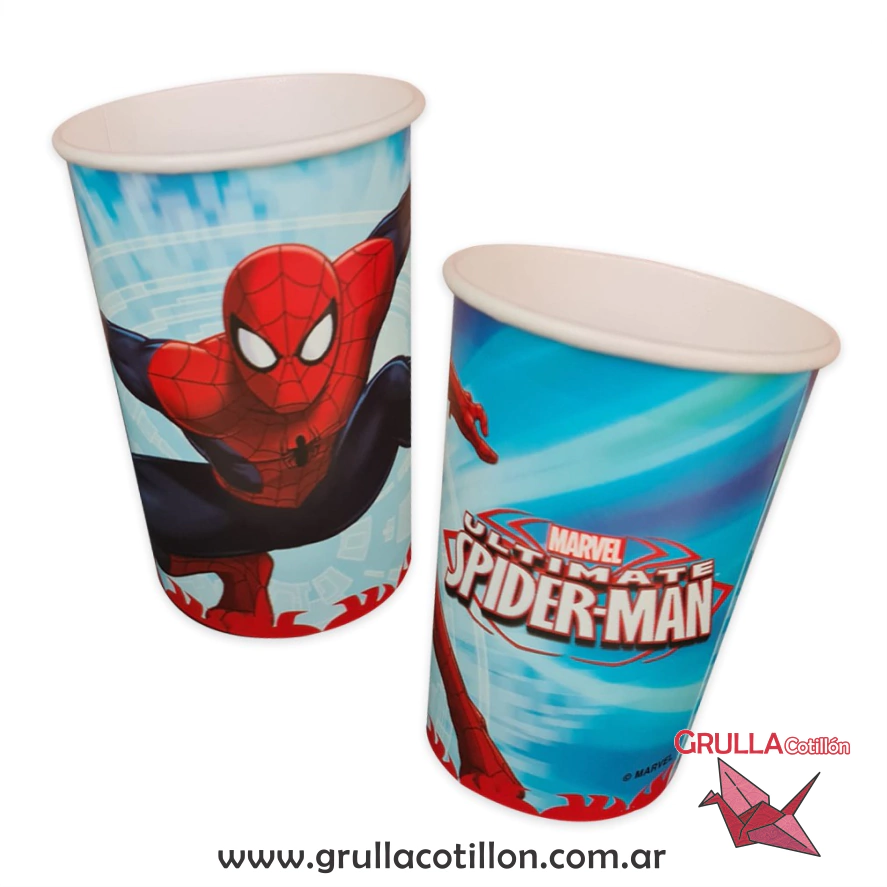 Vasos Hombre AraÑa X8, Venta de Vasos Hombre AraÑa X8