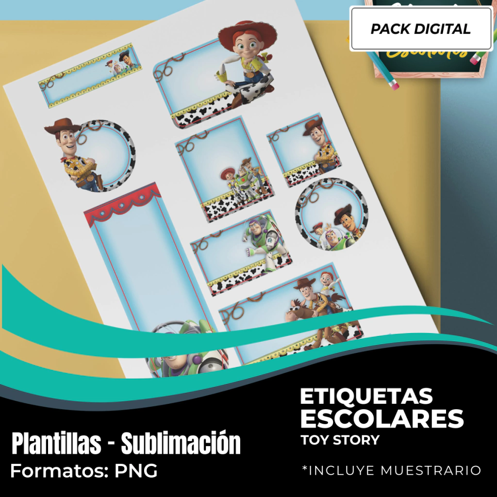 Diseños Etiquetas Escolares Toy Story Modelo 1 Venta De Diseños Etiquetas Escolares Toy Story 4382