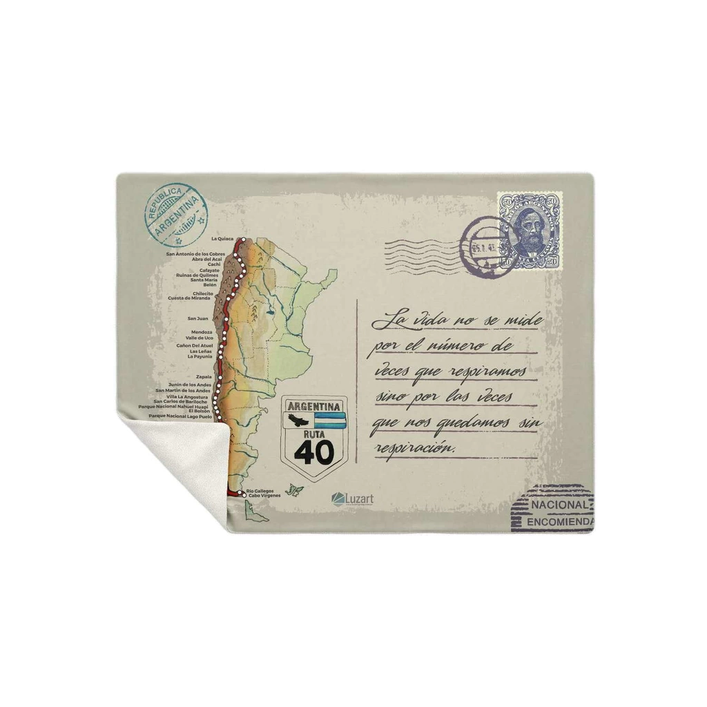 Argentina Manta Carta Postal