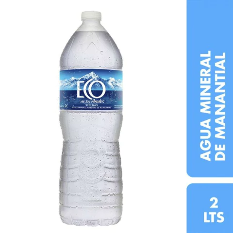 Agua Eco 2 Litros Mineral Natural